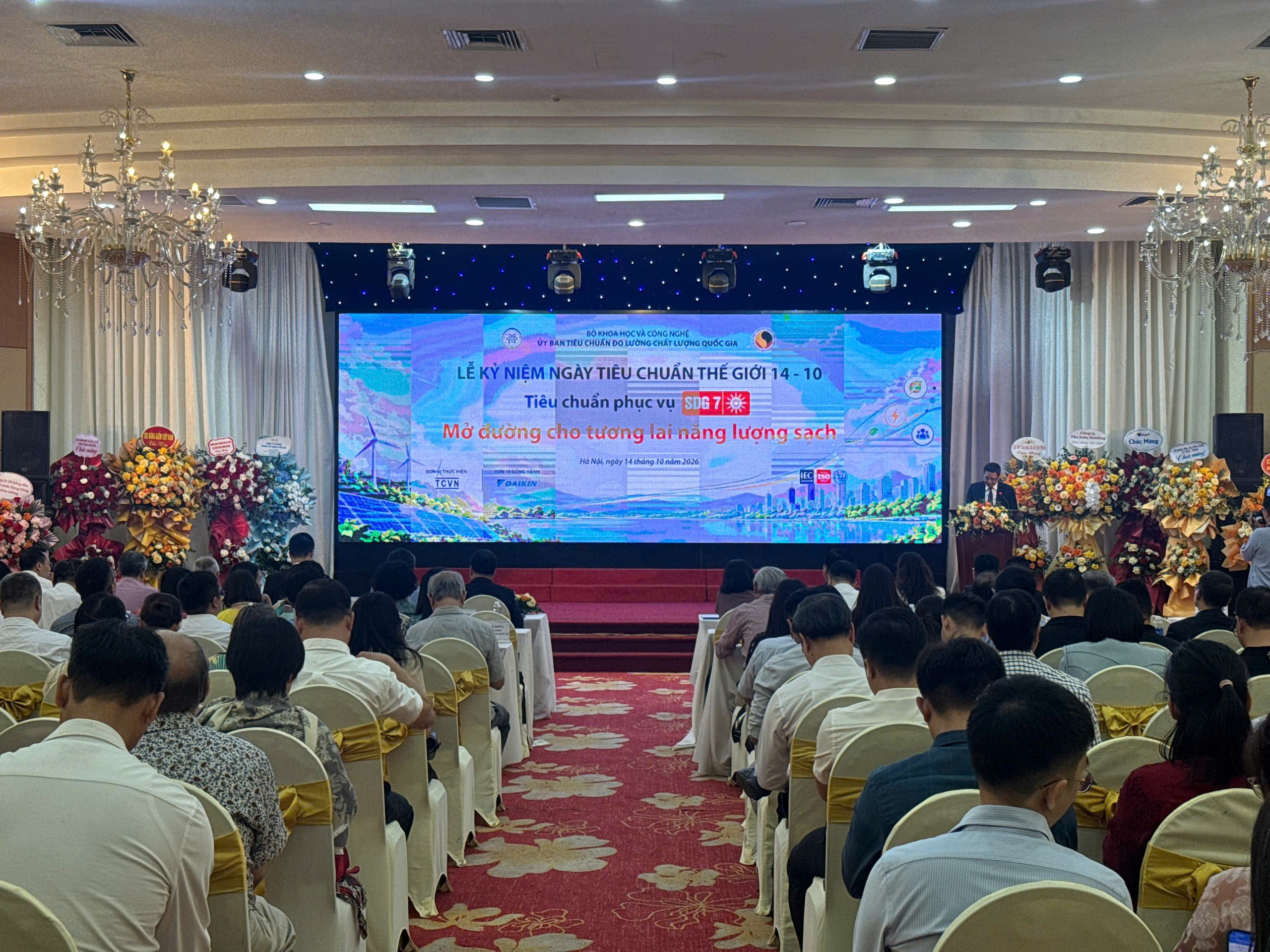 Toàn cảnh buổi Lễ.