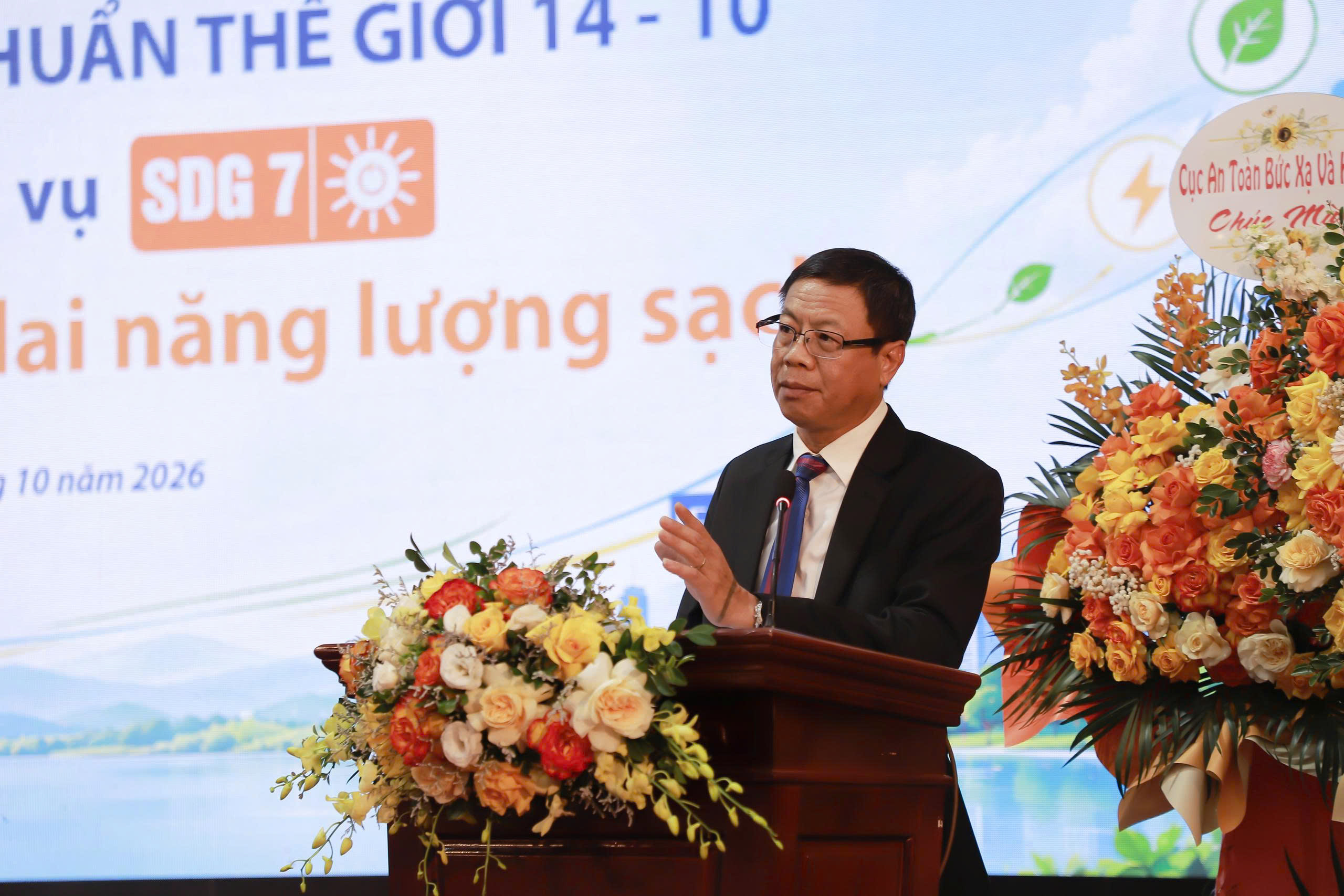 Thứ trưởng Lê Xuân Định phát biểu tại buổi Lễ.